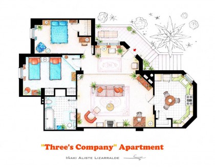 10 of Our Favorite TV Shows Home & Apartment Floor Plans item-thumbnail