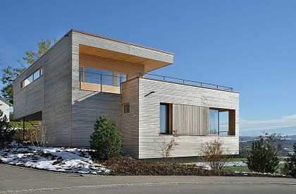 Stunning Mountain Views And A Wood-Clad Interior Shape Modern Swiss Home item-thumbnail