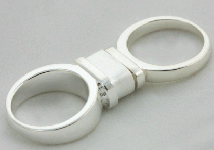 Plug and Socket Duo Ring by Anna Yu item-thumbnail