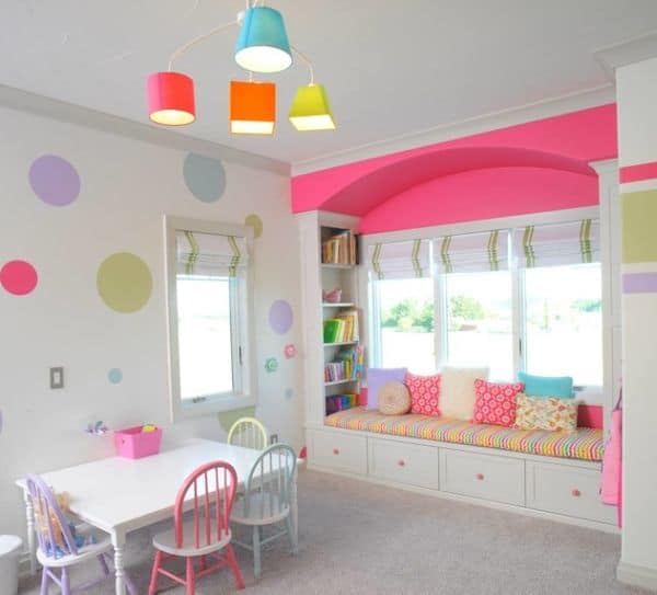 Forty Kids Playroom Design Ideas That Usher In Colorful Joy