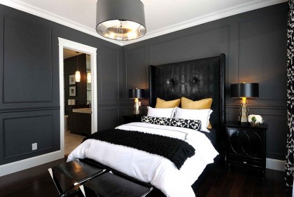 Bold Black And White Bedrooms With Bright Pops of Color item-thumbnail