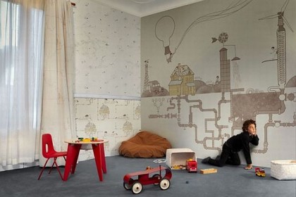 Wallpaper for the Kids Room by Tres Tintas Barcelona item-thumbnail
