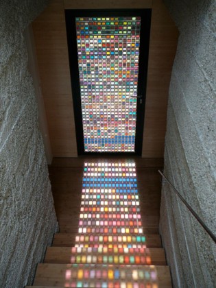 Laminated Glass Entry Door Creates a Mesmerizing Light Effect Ideas, Glass Doors, Stainedglass item-thumbnail