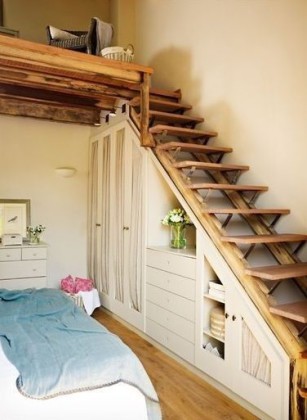 Fab use of space under these stairs that lead up to loft item-thumbnail