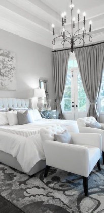 White and grey bedroom Wall Colors, Bedroom Color item-thumbnail