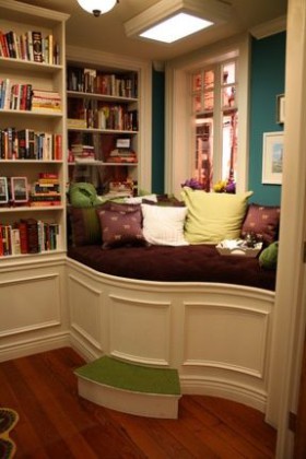 Reading Area, Home Libraries, Book Nooks, Reading Corner item-thumbnail