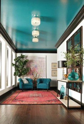 Painting the ceiling with a bold color item-thumbnail