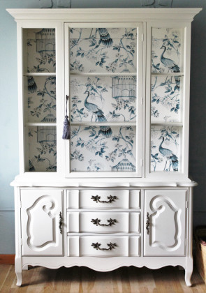 Repurposed China Cabinet Dream Home Style